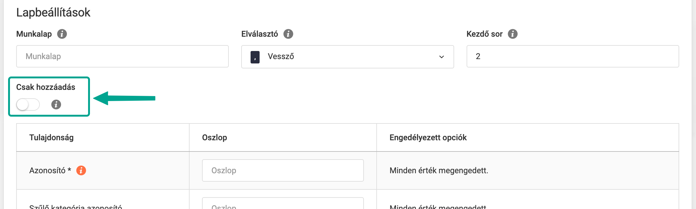 Képernyőkép a frissítésről