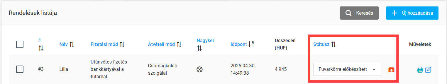 Képernyőkép a lépéshez
