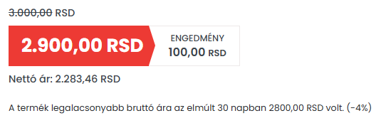 Képernyőkép a frissítésről
