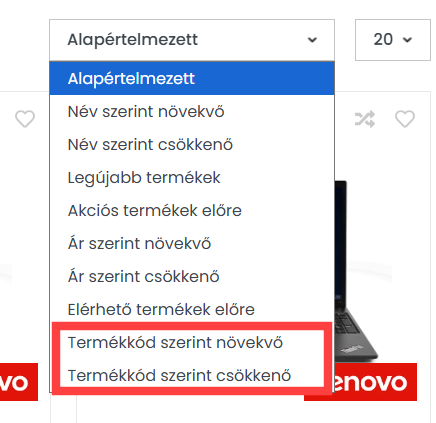 Képernyőkép a frissítésről