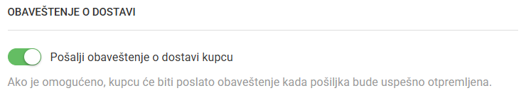 Snimak ekrana ažuriranja